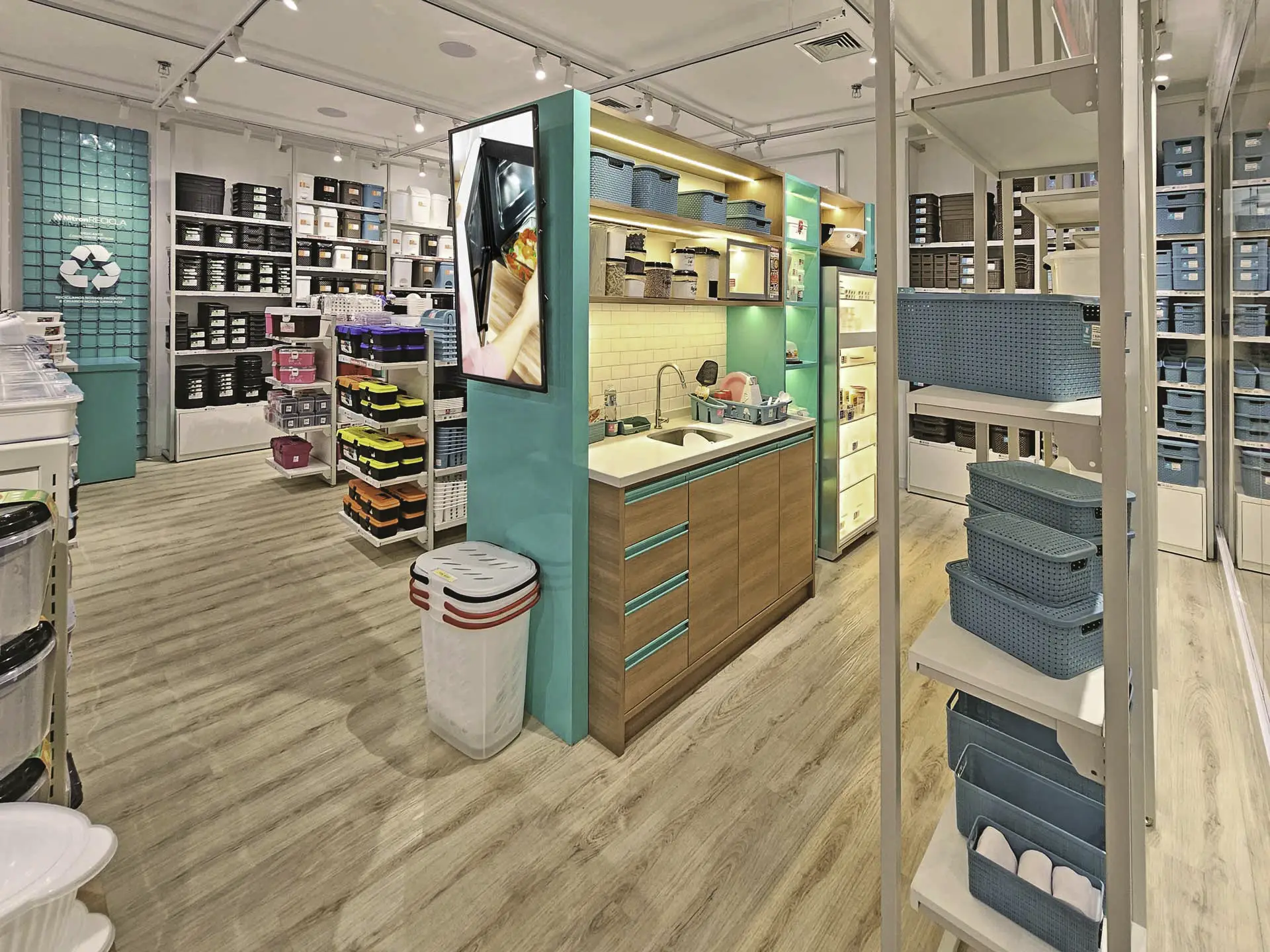 Projeto de arquitetura da ARKT Varejo para a loja de utilidades domésticas e produtos para casa, Nitron.