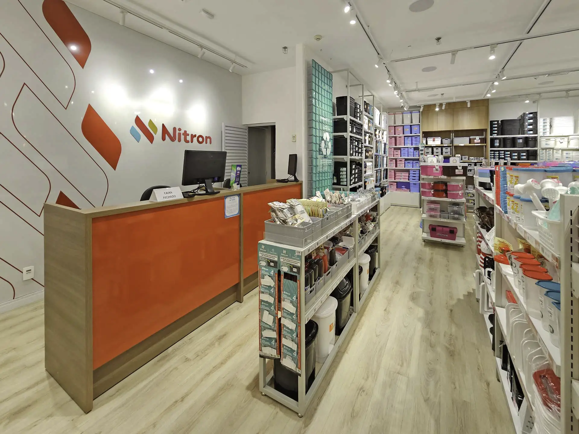 Projeto de arquitetura da ARKT Varejo para a loja de utilidades domésticas e produtos para casa, Nitron.